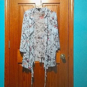 Blue shirt, dress cover, or shirt cover